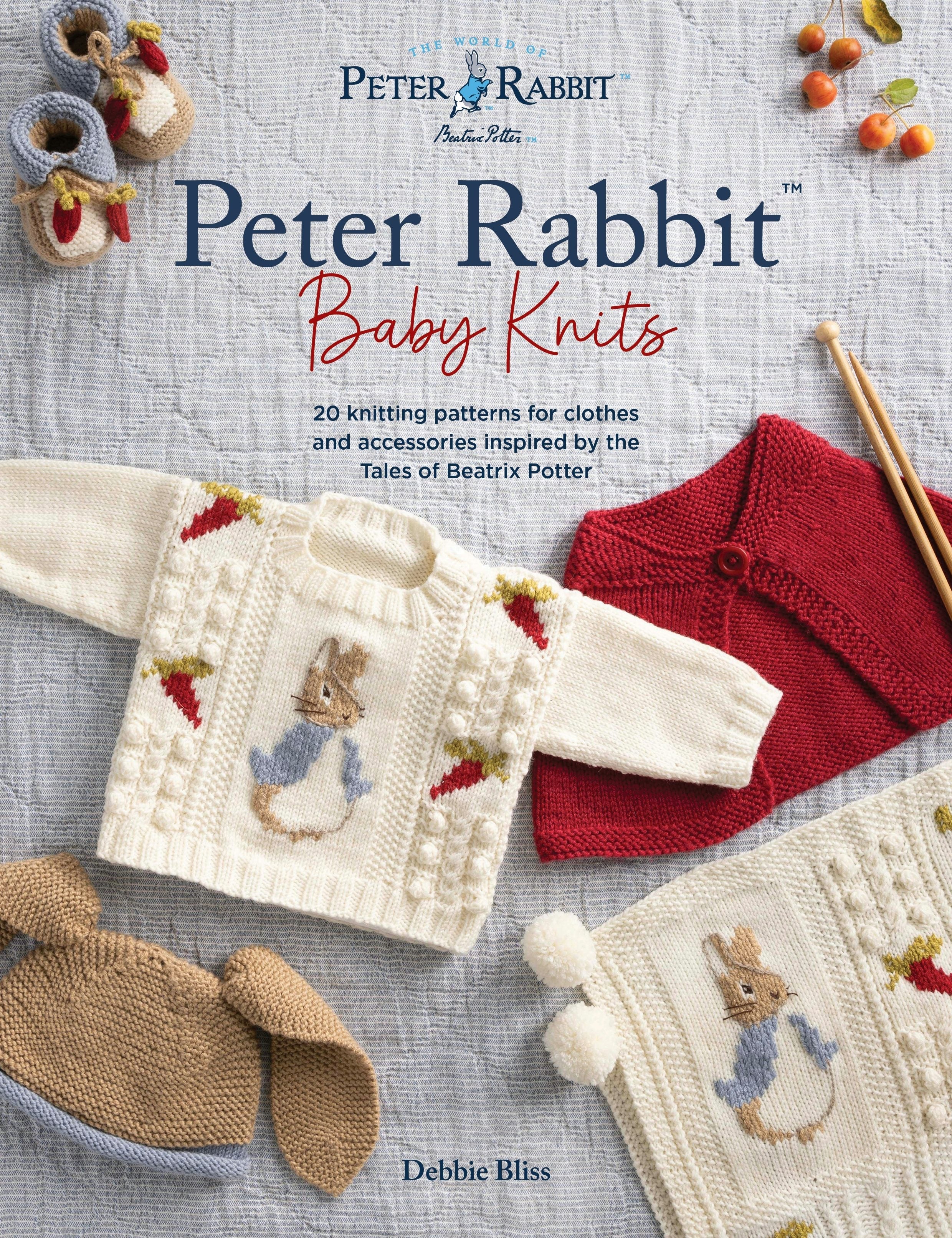 Book cover image for Peter Rabbit™ Baby Knits ISBN: 9781446315828